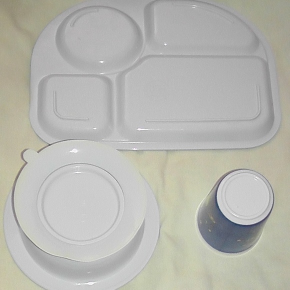 Vintage Rare Celestial 3 Pc Platter Bowl Cup Set - Picture 2 of 7